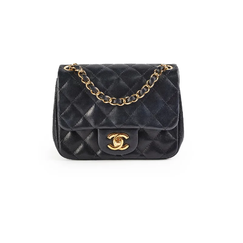 Chanel Mini Square Flap Black