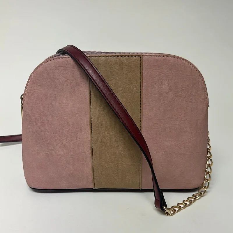 AC2673 Pink Tan Crossbody