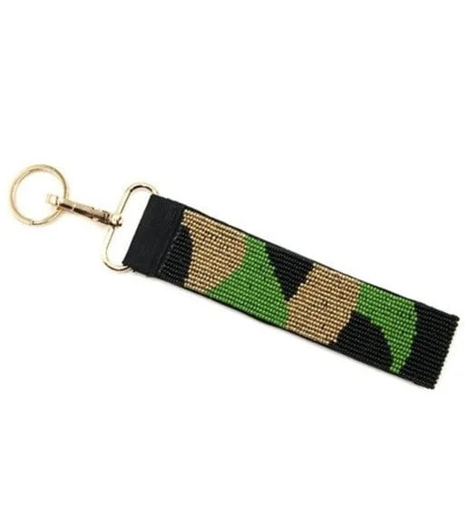 BAH003 Camo Keychain Wristlet