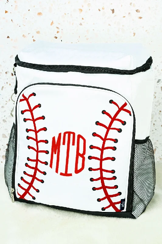 Baseball Laces Cooler Backpack