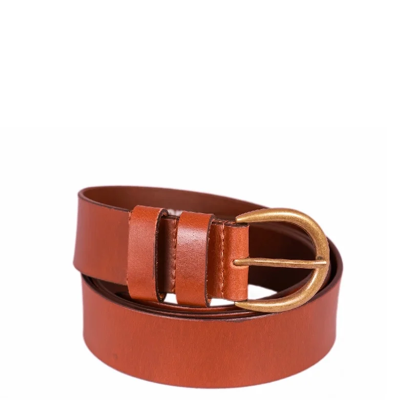 Double Loop Leather Belt -  BOP1.75L(N) - SALE