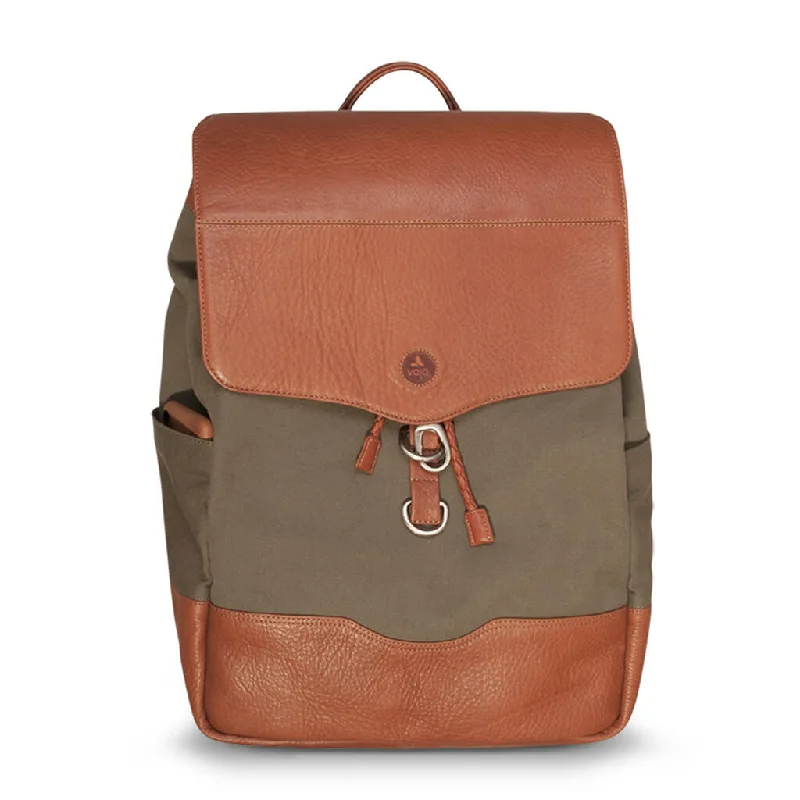 City Hunter – Canvas and Leather Backpack