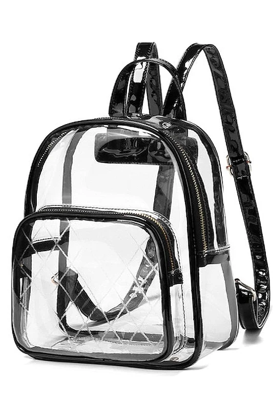 CL1002 Stephanie Clear Backpack