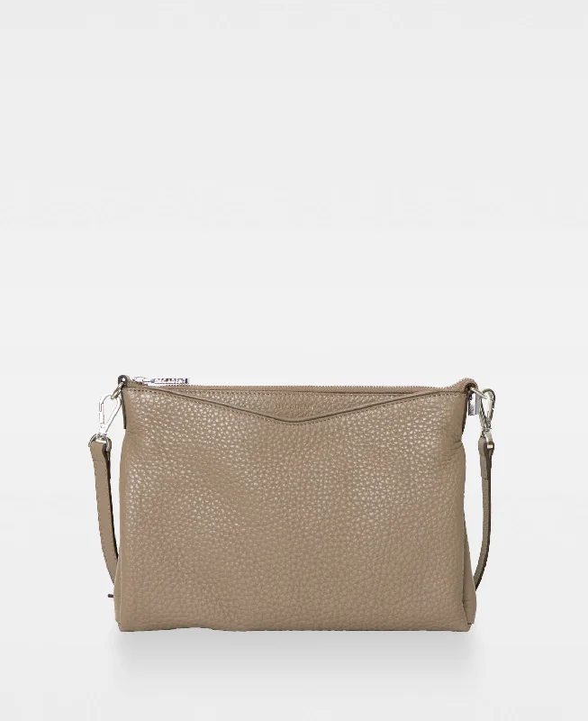 CLAIRE big crossbody bag - Sand