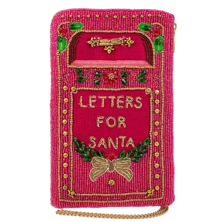 Mary Frances - Dear Santa Crossbody Phone Bag