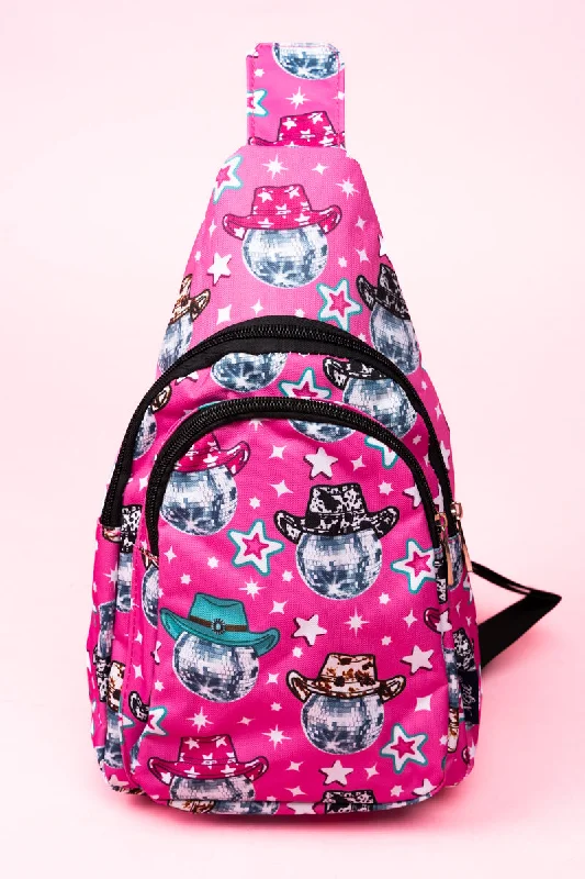 Disco Queen Medium Sling Backpack