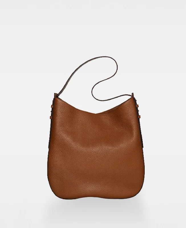 FARRAH hobo bag - Cognac