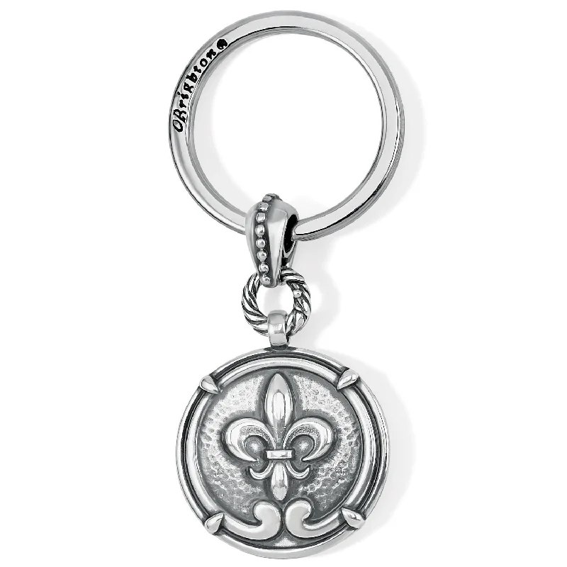 Ferrara Fleur De Lis Key Fob