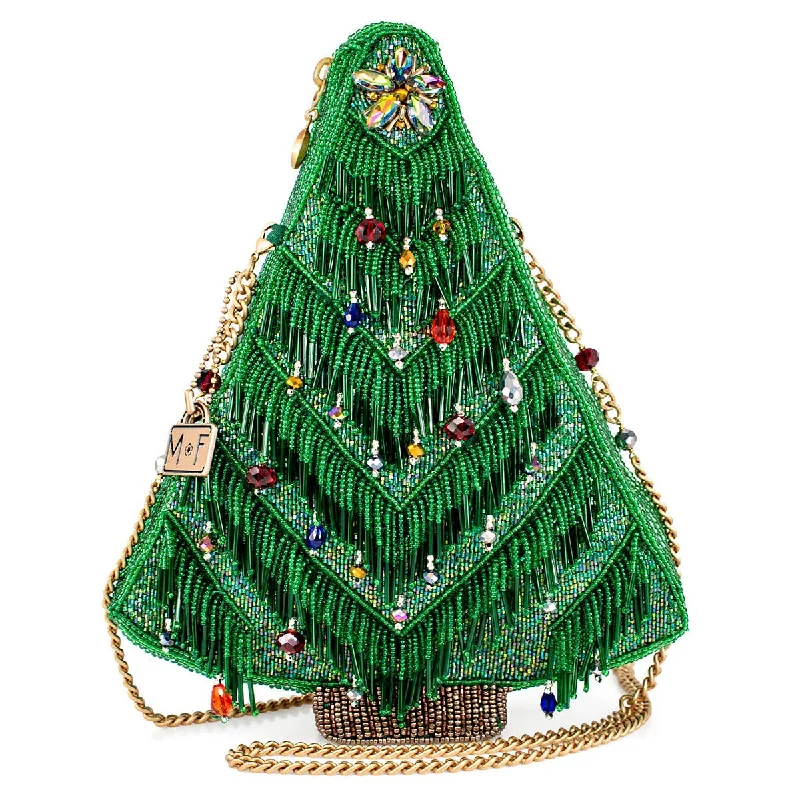 Mary Frances - Festive Fir Crossbody Handbag