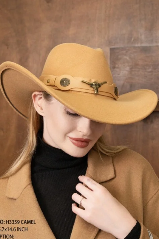 H3359 Darcy Felt Cowboy Hat