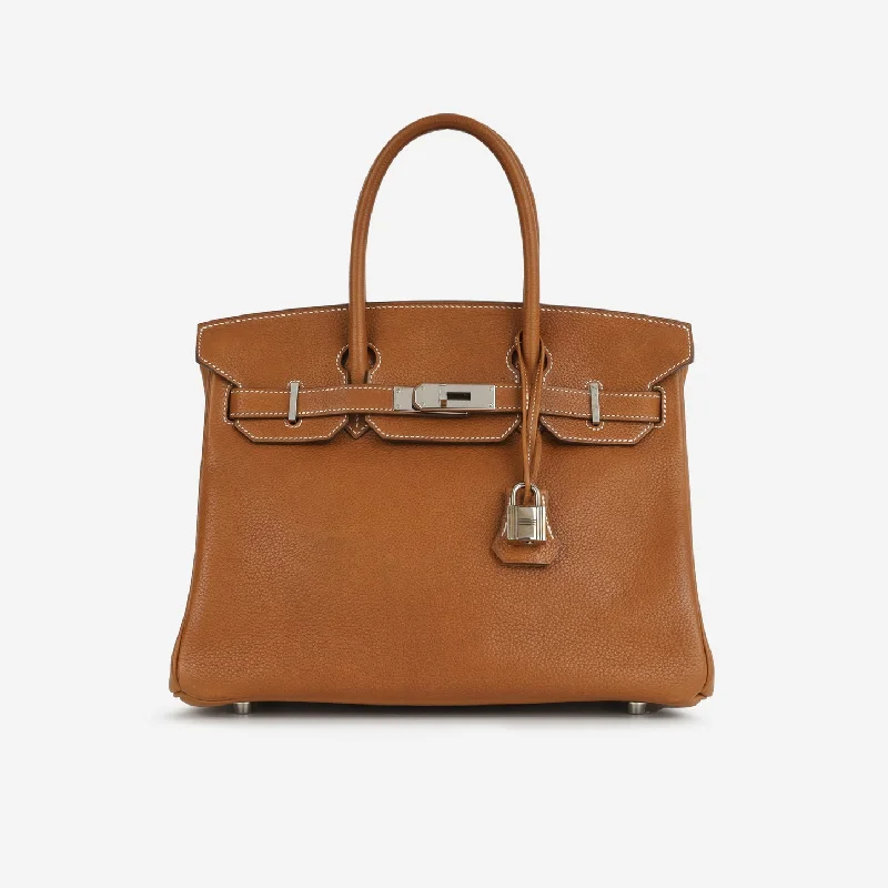 Hermès Hermès - Birkin 30 - Fauve Barenia Fauborg PHW - 2017 - Pre-Loved