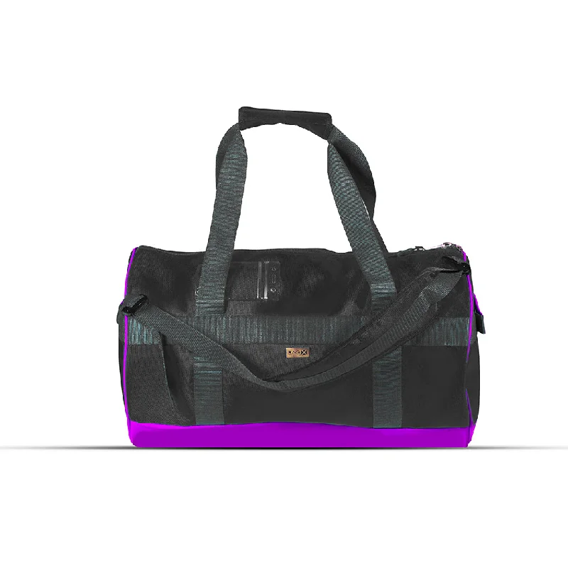 JOURNEY DUFFEL BLACK / PURPLE