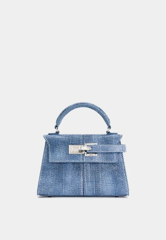 Jw Pei Elise Top Handle Bag - Blue Blue