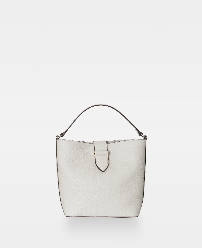 LEXIE small bucket bag - Oat