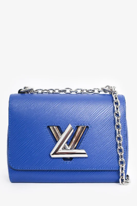 Louis Vuitton 2016 Blue Epi Twist PM Shoulder Bag