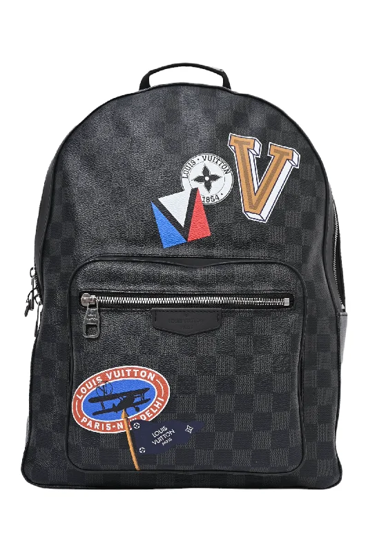 Louis Vuitton 2017 Damier Graphite LV League Backpack