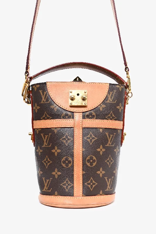 Louis Vuitton 2018 Monogram 'Duffle' Top Handle Bag with Strap