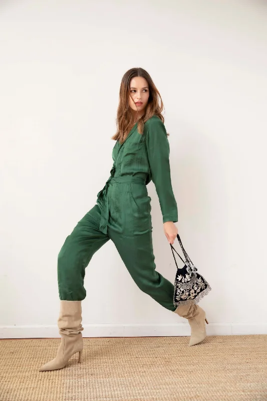 Lydia Jumpsuit Green