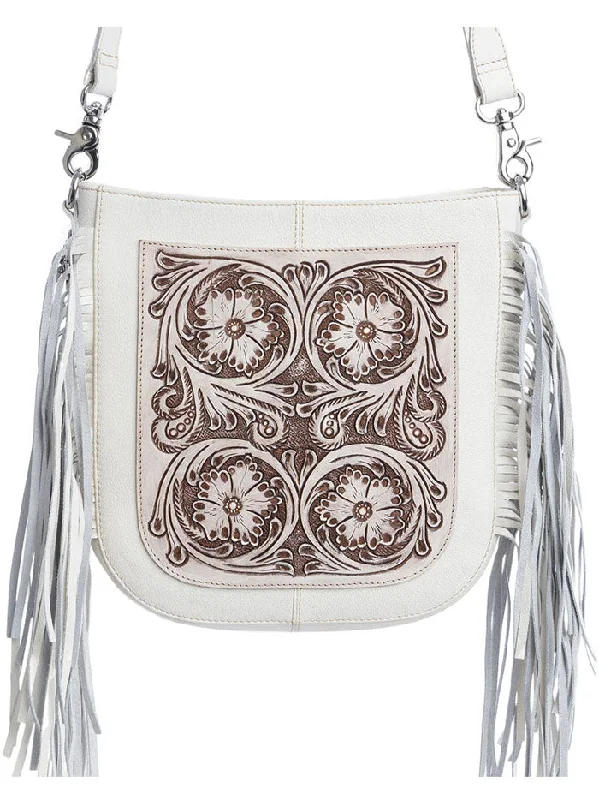 Myra Bag S-10709 Womens Winslow Creek Shoulder Bag White