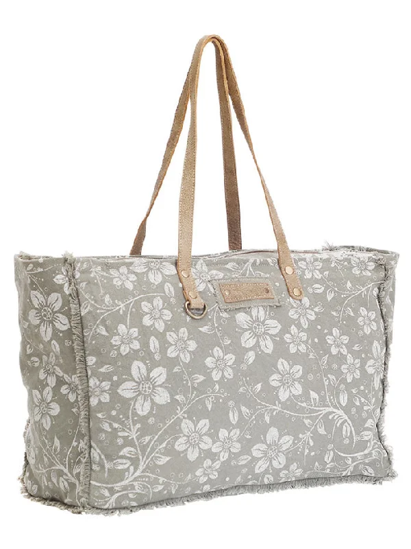 Myra Bag S-1473 Womens Chalky Weekender Bag Olive