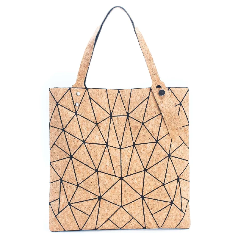 Geometric Cork Tote  2209