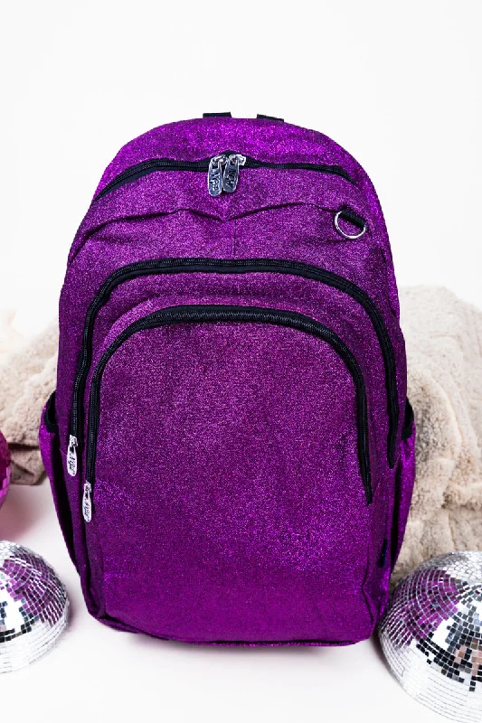 Purple Glitz & Glam Living Large Backpack