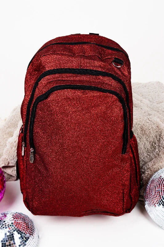 Red Glitz & Glam Living Large Backpack