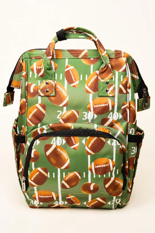 The Gridiron Diaper Bag Backpack