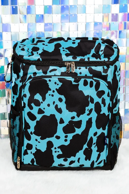 Turquoise Milkin' It Cooler Backpack