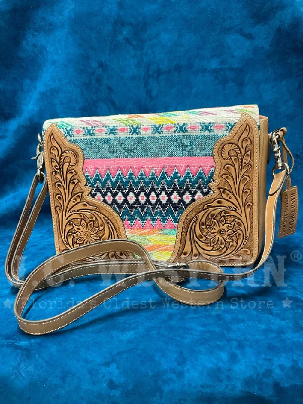 Nocona N770014797 Womens Felicity Crossbody Purse Multi Colored