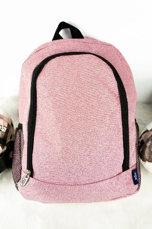 Pink Glitz & Glam Medium Backpack