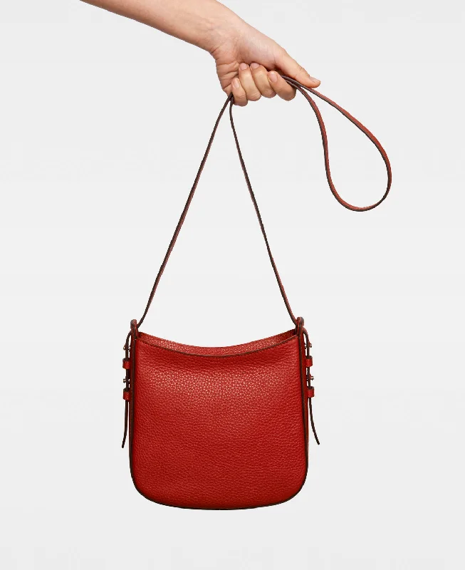 POPPY small hobo bag - Chili Red