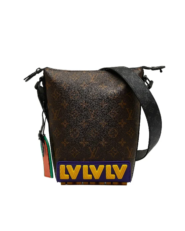 Monogram Canvas Cruiser with Rubber Details