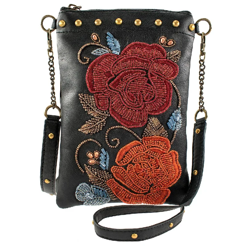 Mary Frances - Rebel Rose Mini Crossbody Handbag