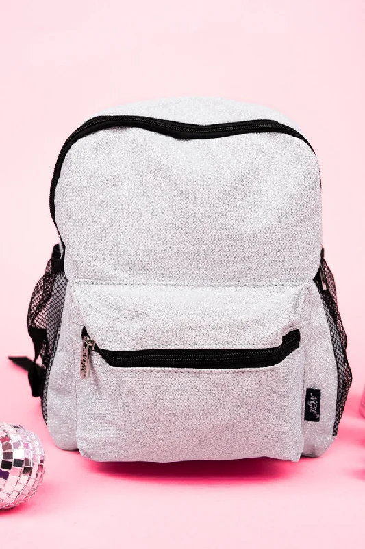 Silver Glitz & Glam Petite Lille Backpack