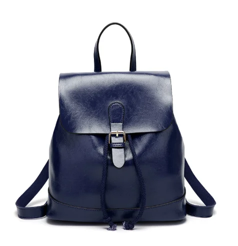 Soft Leather Backpack