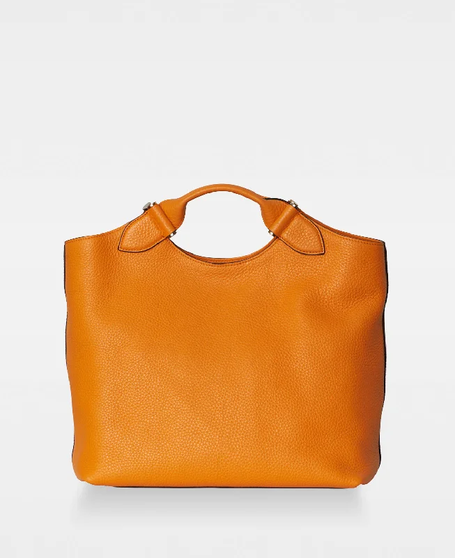 STELLA big tote - Apricot Orange