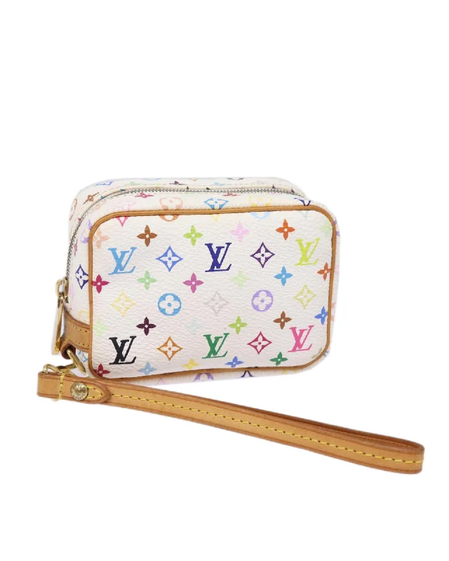 Monogram Multicolor Canvas Trousse Wapity Pouch with Dust Bag