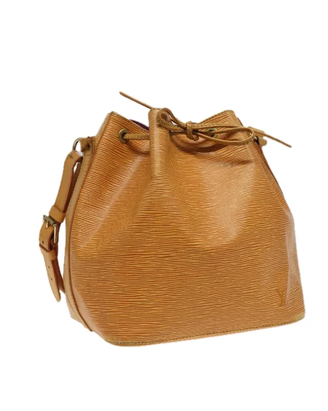 Epi Leather Petit Noe Shoulder Bag