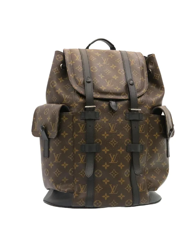 Monogram Macassar Christopher PM Backpack