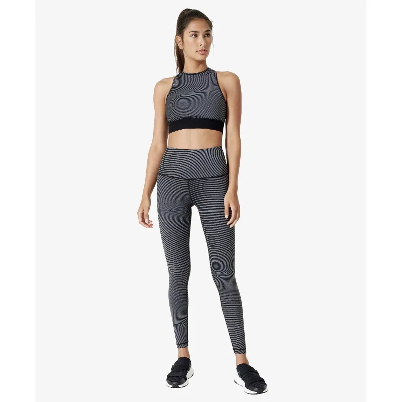 Vimmia X High Waist Energy Wave Leggings Legging Reversible Black Charcoal S New