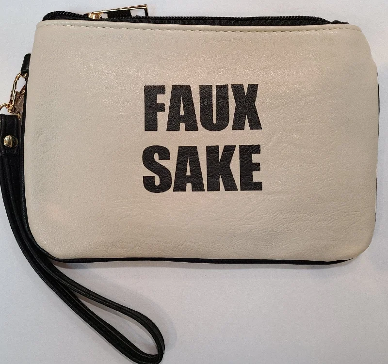 WLS44713 "FAUX SAKE" Pouch