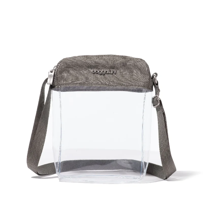 baggallini Clear Stadium Explorer Crossbody