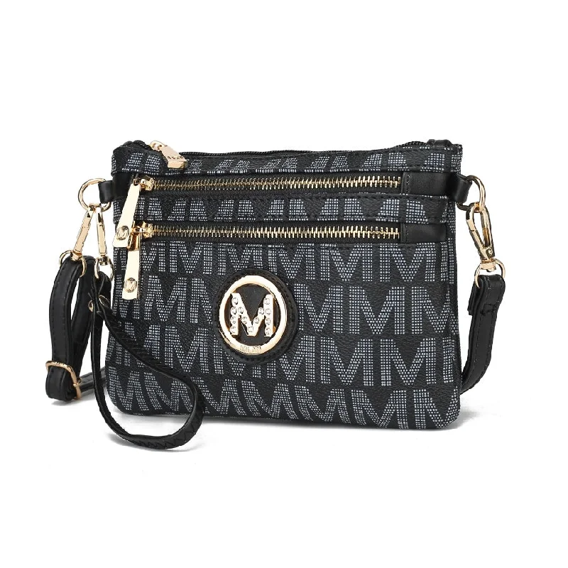 Geneve M Signature Crossbody & Wristlet Handbag