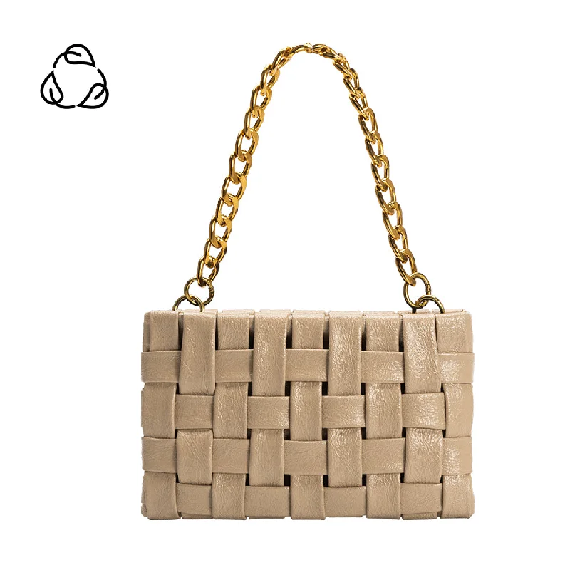 Mimie Mushroom Woven Crossbody Bag