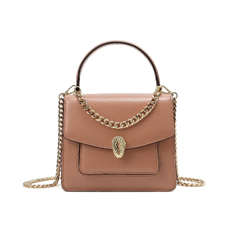 Tiffany & Fred Smooth Leather Top-Handle Crossbody