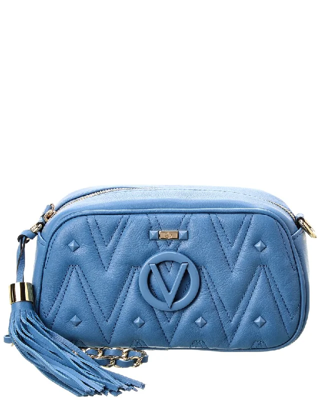 Valentino by Mario Valentino Bella Diamond Leather Crossbody