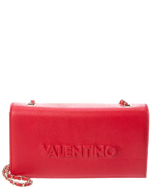 Valentino by Mario Valentino Lena Embossed Leather Crossbody