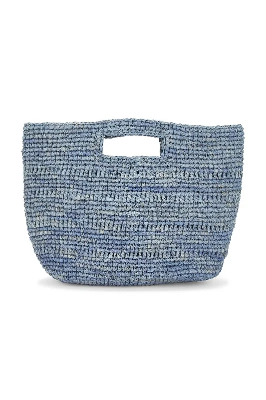 Women's Naomi Handheld Bag In Denim