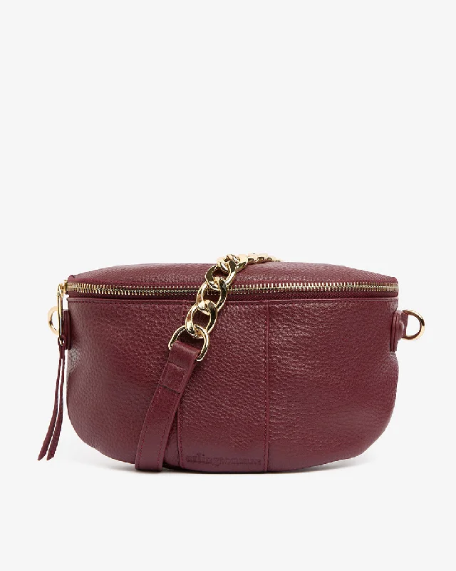 Zara Sling Bag - Burgundy